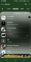 برنامه‌نما One UI Music Player Note 10 SS galaxy عکس از صفحه