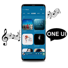 ikon Music player One UI S10 S10+