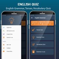 English Practice Test - Quiz Affiche