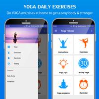Yoga Daily Fitness - Yoga Pose captura de pantalla 1