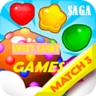 Match 3 Candy: Sweet Sugar ไอคอน
