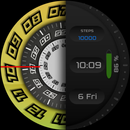[SSP] Black Dial Watch Face APK