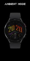 [SSP] Skewed Watch Face تصوير الشاشة 1
