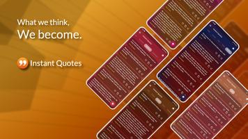 Instant Quotes - Best Daily Quote & Status Message Affiche