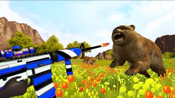 Wild Bear hunting FPS Shooting game capture d'écran 1