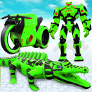Crocodile Robot Bike Transformation Games 2021 APK