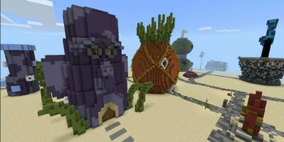 Poster Mod Bikini Bottom for MCPE