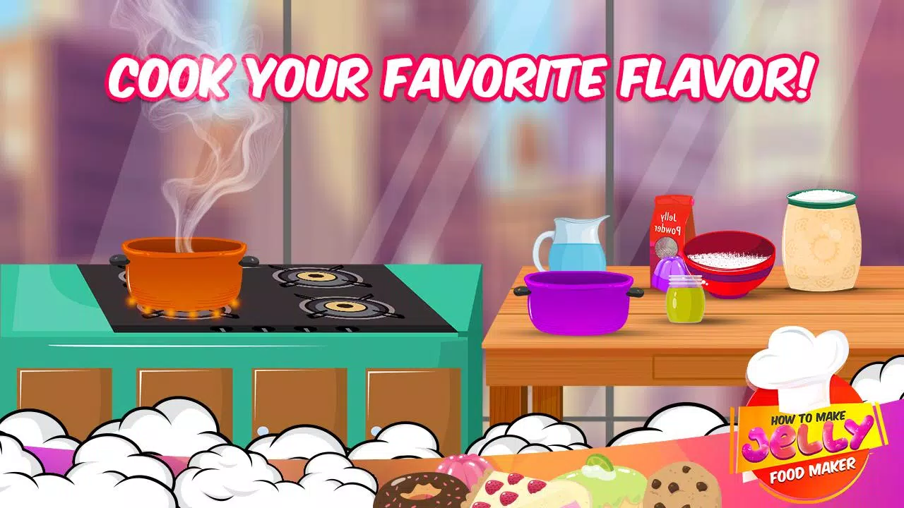 Download do APK de Como fazer gelatina - comida Jogo Maker para Android