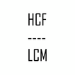 HCF and LCM Calculator ไอคอน