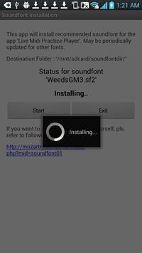 Soundfont Installer screenshot 1