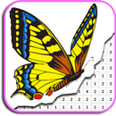 Livre de coloriage papillon - Couleur par numéro APK