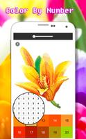 Flower Art Coloring By Number - Pixel ảnh chụp màn hình 2