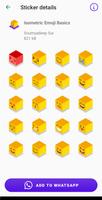 Isometric Emoji Pack (Emoji Stickers for Whatsapp) screenshot 1