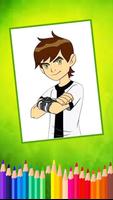 Dibujos de Ben10 para colorear captura de pantalla 2