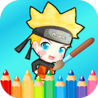 Anime Chibi Manga Coloring Book icon