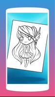 Anime Chibi Manga Coloring Book syot layar 2