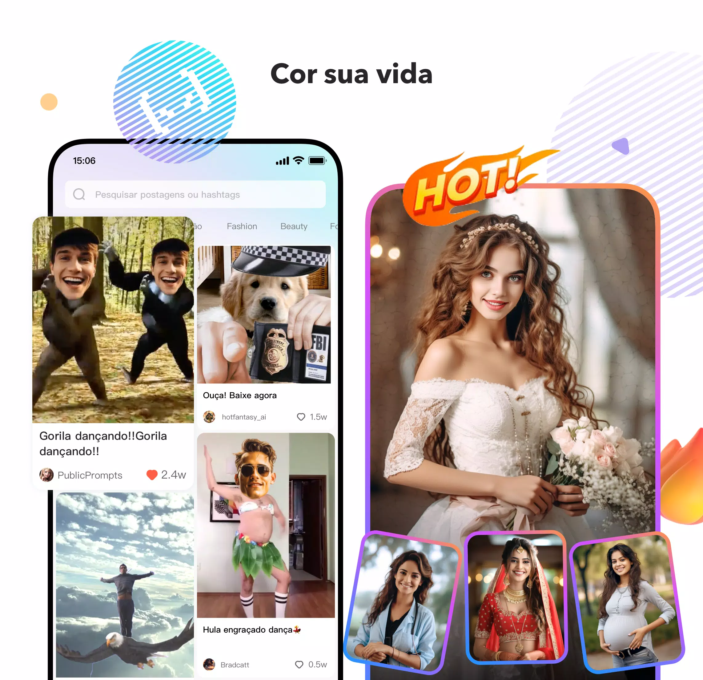 Kwai-Criar vídeos engraçados para WhatsApp Status - Download do APK para  Android