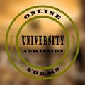 Online University Admission Forms