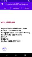 Consulta cep Brasil ảnh chụp màn hình 2