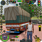 Real Indian cargo truck game ícone