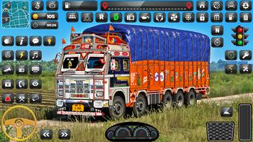 Real Indian cargo truck game imagem de tela 1