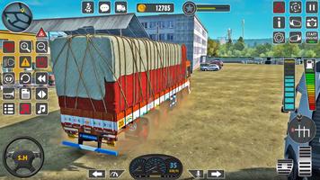 Real Indian cargo truck game imagem de tela 2