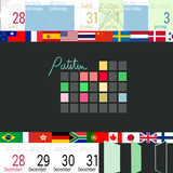 Patitin Flip Calendar + Widget ikon