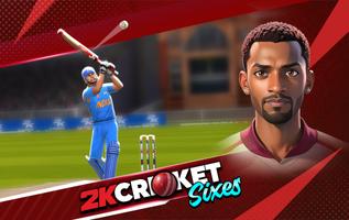 Poster 2K Cricket Sixes