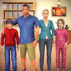 ikon maya keluarga ayah hidup senang keluarga simulator