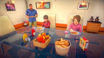 Virtual Family Dad Life- Happy Family Simulator 3d Affiche