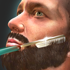 Barber Shop Hair Cut Salon 3D आइकन