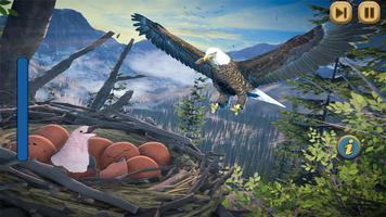 Flying Bird elang simulator 3d poster