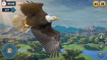 volant Bird Aigle Simulator 3d capture d'écran 1