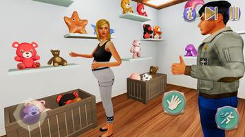 virtuel Enceinte mère sim 3d capture d'écran 2
