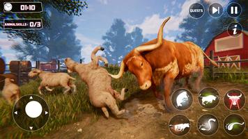 Scary Cow Simulator Rampage پوسٹر