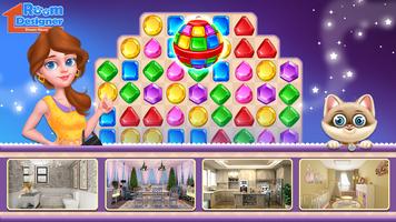 Dream House Designer Match 3 screenshot 2
