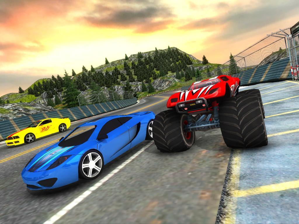 Гонки 3d. Игра Monster Race 3d. ВК гонки 3d. Игры cars vs.