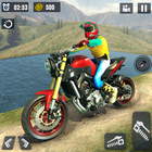 Uphill Offroad Motorbike Rider icône