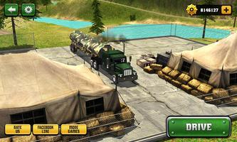 Uphill Offroad Army Oil Tanker Cartaz