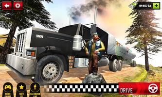 Öltankwagen Fahrsimulator: Hil Plakat