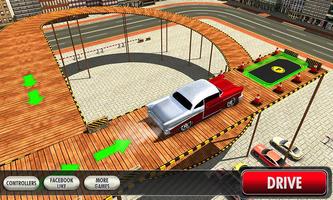 Real Classic Car Stunt Parking Plakat