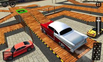 Real Classic Car Stunt Parking syot layar 1