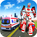 Ambulance Robot City Rescue APK