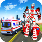 Ambulance Robot City Rescue biểu tượng