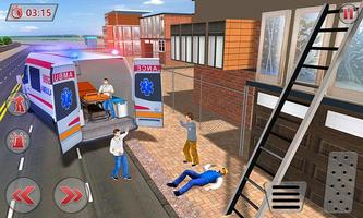 Ambulance Robot City Rescue تصوير الشاشة 2