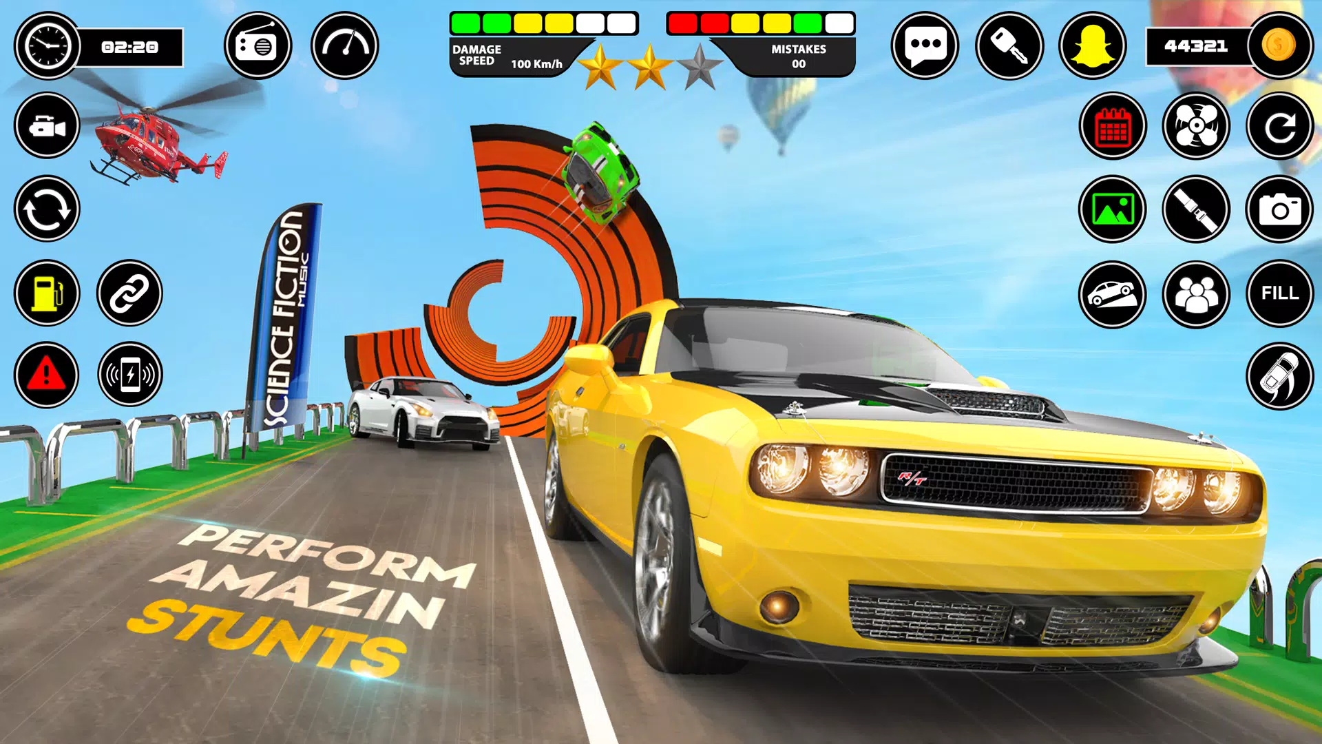 Crazy Car Driving Games: 3D Ramp Car Racing Games APK برای دانلود