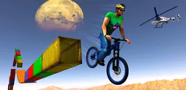 Unmögliche BMX Fahrrad Stunts
