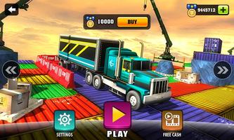 Impossible Truck Tracks Drive screenshot 1