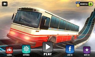 Impossible Sky Bus Driving Sim Affiche