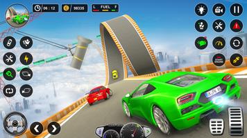 GT Ramp Car Games Stunts پوسٹر